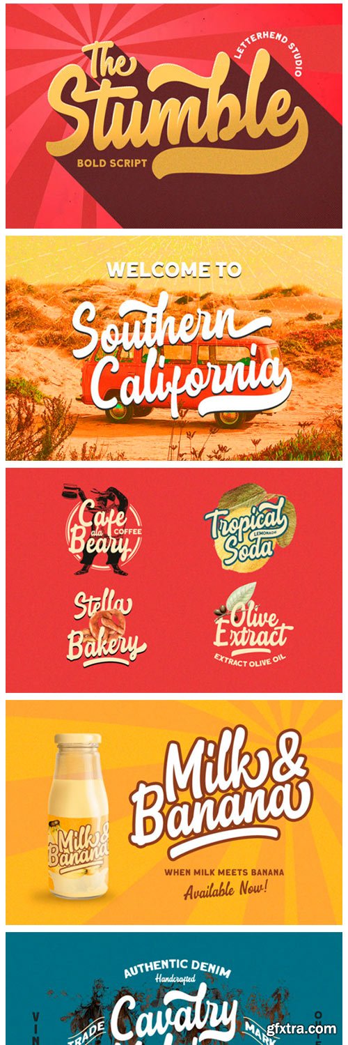 The Stumble Font The Stumble Font