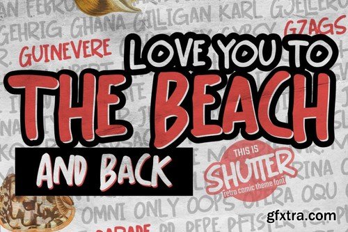 Shutter - Handwritten Brush font