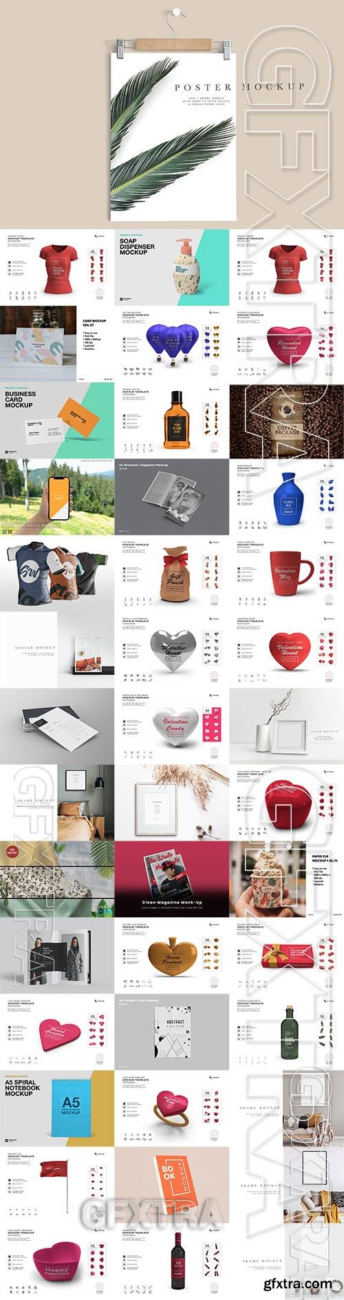 45 Different Mock-ups Bundle 2 45 Different Mock-ups Bundle 2
