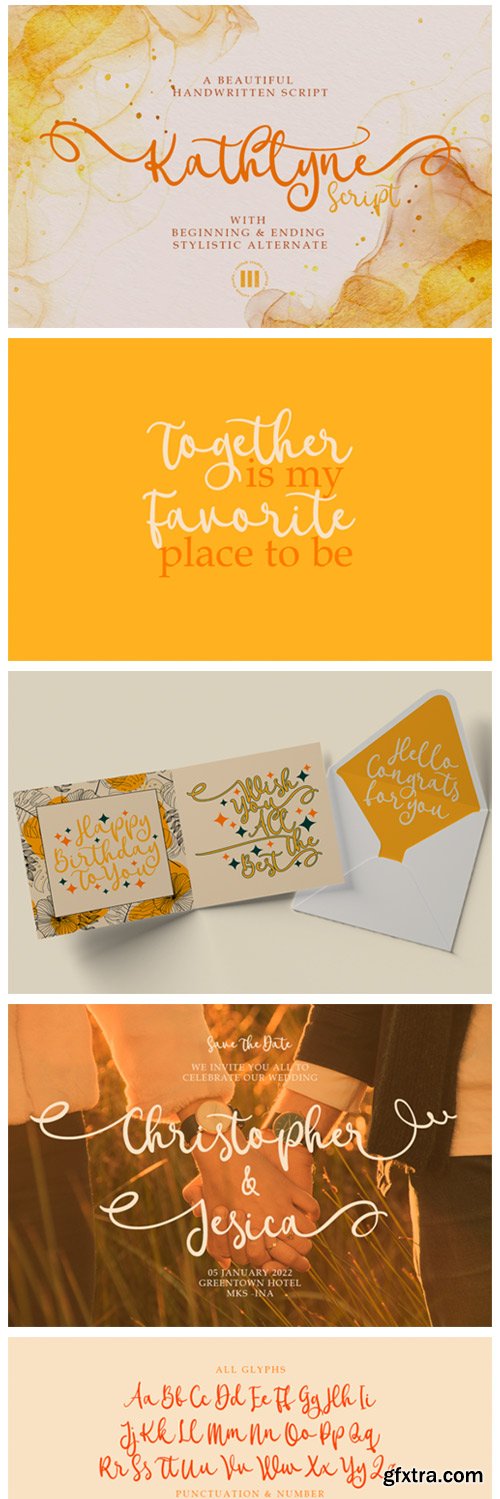 Kathlyn Script Font Kathlyn Script Font