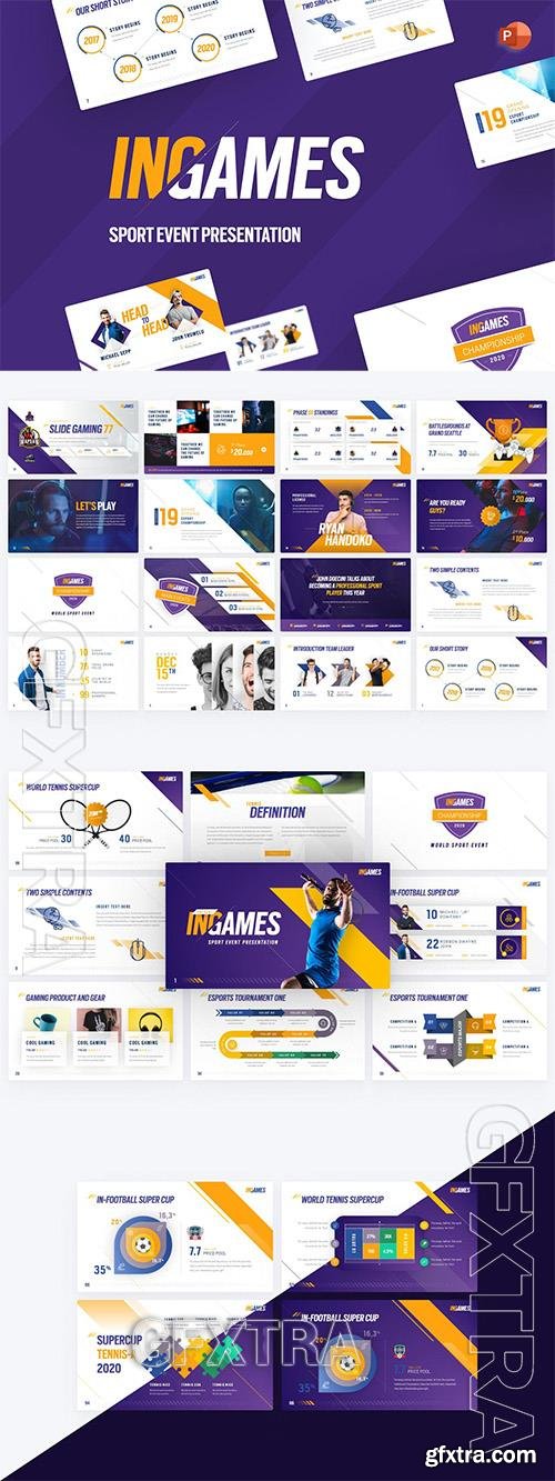 In Games Sport PowerPoint Template 89Z9M3W In Games Sport PowerPoint Template 89Z9M3W