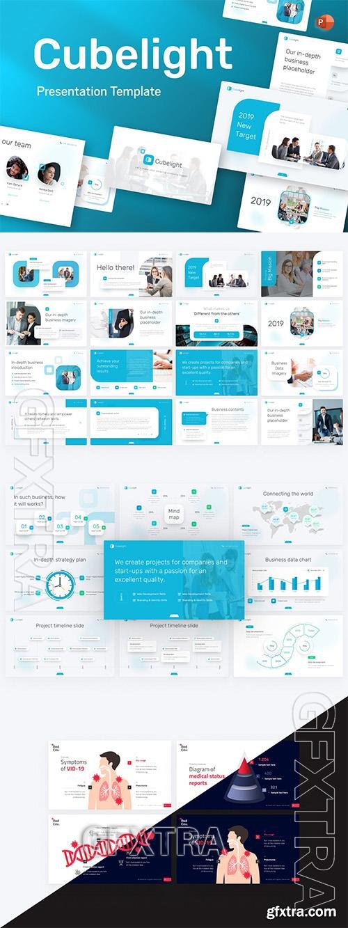Cubelight Business PowerPoint Template 28JUVPM Cubelight Business PowerPoint Template 28JUVPM