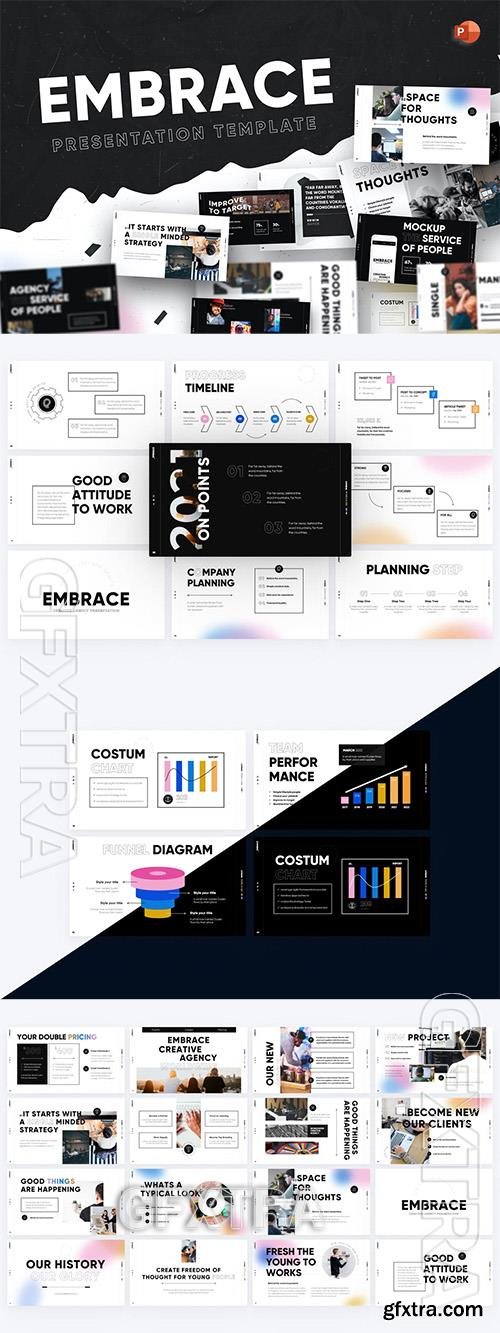 Embrace Creative PowerPoint Template 3SBFDHG Embrace Creative PowerPoint Template 3SBFDHG