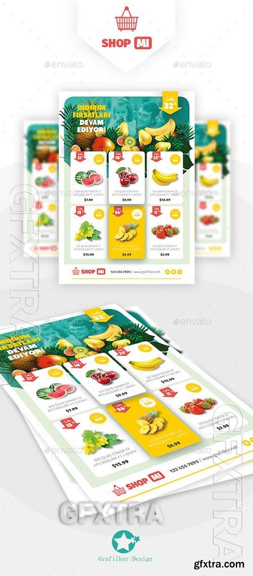 Supermarket Products Flyer Templates 17380982 Supermarket Products Flyer Templates 17380982