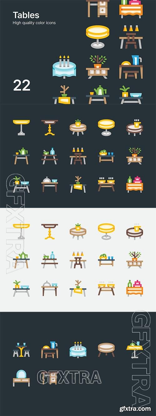 Table Icons FEGX85M Table Icons FEGX85M