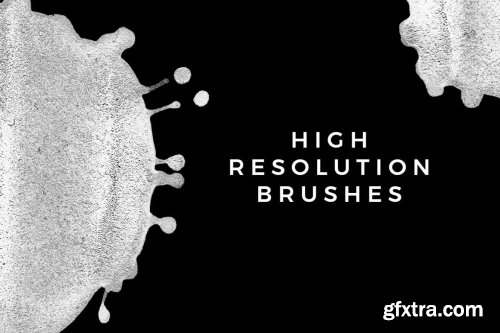 Paint Splatter Brushes