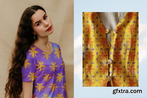 Procreate Shibori Pattern Brushes