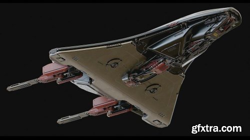 Stingray Battle Drone 3D Model