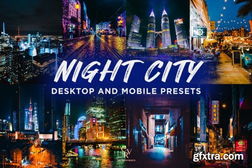CreativeMarket - 6 Night City Lightroom Presets 6310007