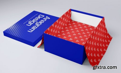 CreativeMarket - Shoe Box Mockup 5753675