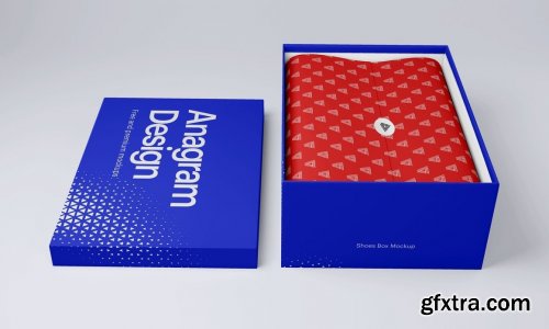CreativeMarket - Shoe Box Mockup 5753675