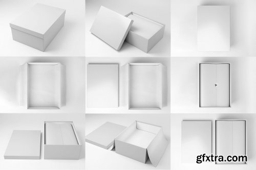 CreativeMarket - Shoe Box Mockup 5753675