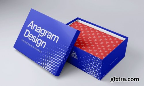 CreativeMarket - Shoe Box Mockup 5753675