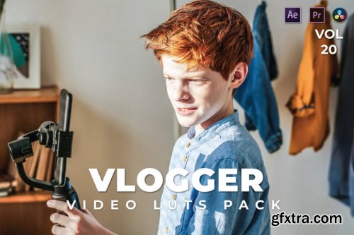 Vlogger Pack Video LUTs Vol.20
