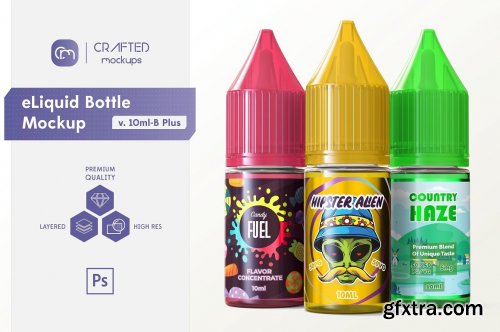 CreativeMarket - eLiquid Bottle Mockup v. 10ml-B Plus 5960524