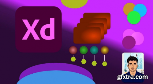  Adobe XD 2021: Learn all the basics of adobe XD, prototyping, animation and design a complete app.