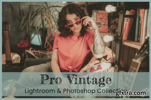 CreativeMarket - Vintage Lightroom Photoshop LUTs 6411158