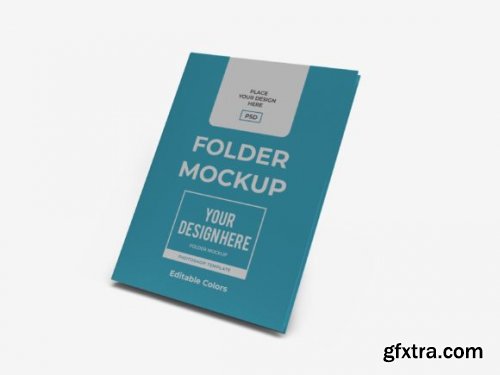 Document Folder Mockup Template Bundle
