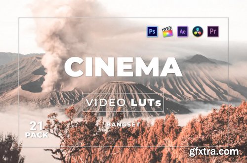 Bangset Cinema Pack 21 Video LUTs