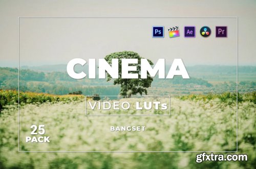 Bangset Cinema Pack 25 Video LUTs
