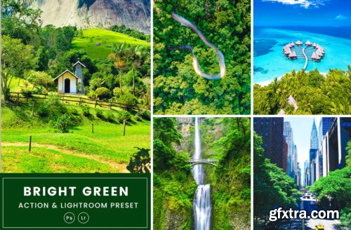 Bright Green Action & Lightrom Presets