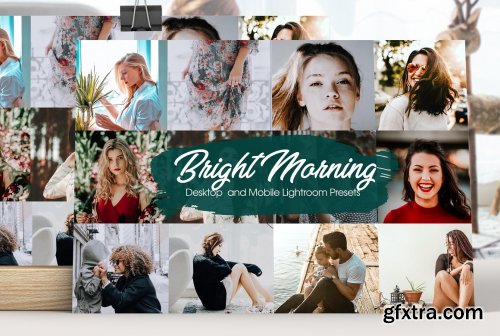 CreativeMarket - Bright Morning Lightroom Presets 5237697