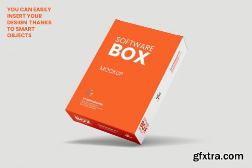 CreativeMarket - Software Box Mockup v.3 - 11 Views 5964573