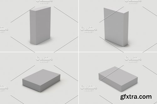 CreativeMarket - Software Box Mockup v.3 - 11 Views 5964573
