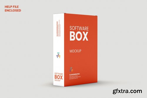 CreativeMarket - Software Box Mockup v.3 - 11 Views 5964573