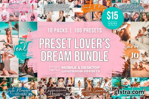 CreativeMarket - Preset Lover's Dream Bundle 5143516