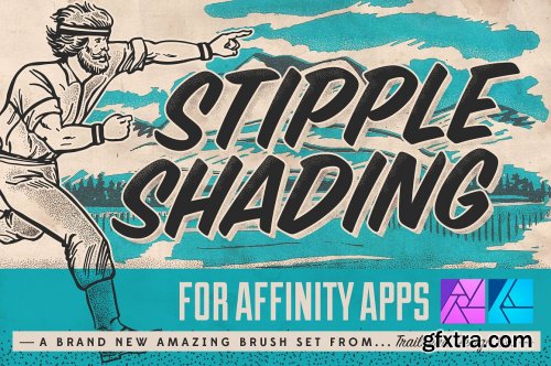 CreativeMarket - Stipple Shading Brushes for Affinity 4680212