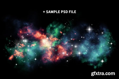 CreativeMarket - Space Brush Set 5638938