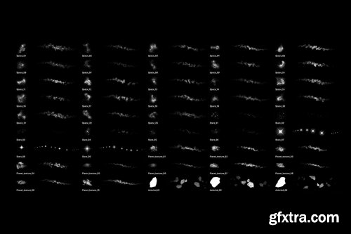 CreativeMarket - Space Brush Set 5638938
