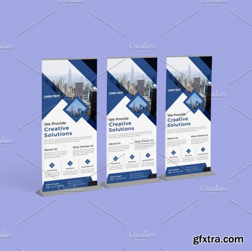 CreativeMarket - Best Business Roll-Up Banner 5635680