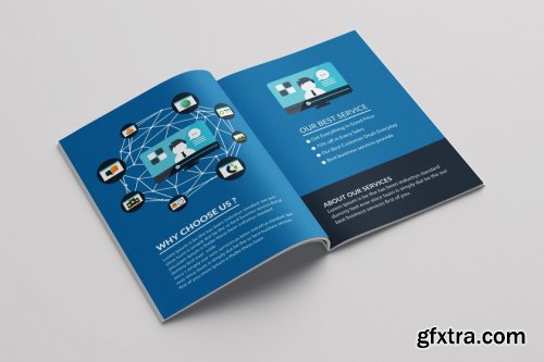 CreativeMarket - Business Catalogue Brochure 16 Pages 5059780