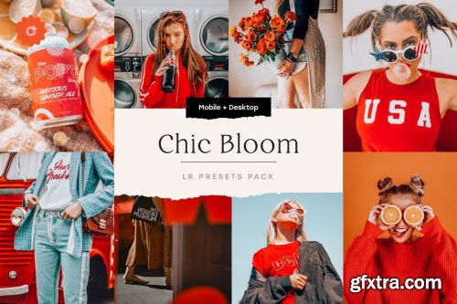 CreativeMarket - Chic Bloom – 4 Lightroom Presets Set 5347851