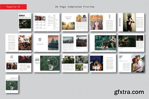 CreativeMarket - A5 Magazine Bundle Vol. 2 4976698