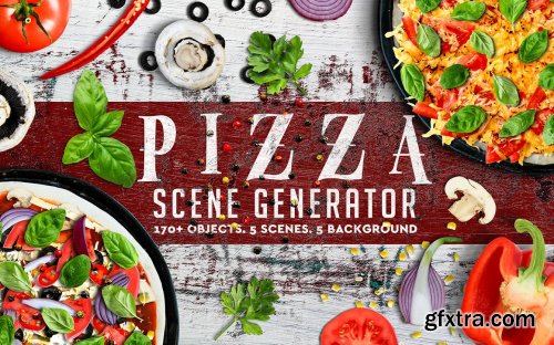 CreativeMarket - Pizza Scene Creator 6406989