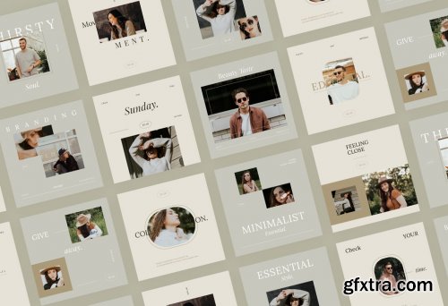 CreativeMarket - Minimalist Instagram for Creator 5370516