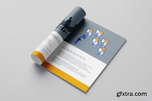 CreativeMarket - Business Catalogue Brochure 16 Pages 5055253