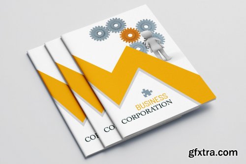 CreativeMarket - Business Catalogue Brochure 16 Pages 5055253