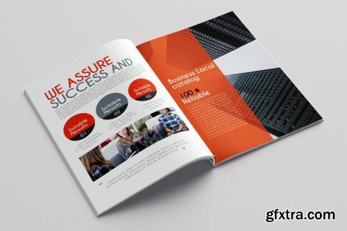 CreativeMarket - Business Catalogue Brochure 16 Pages 5059813