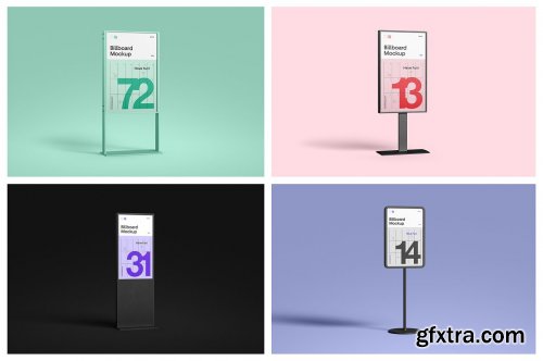 CreativeMarket - Billboard Mockups + Banners & Signs 6440335