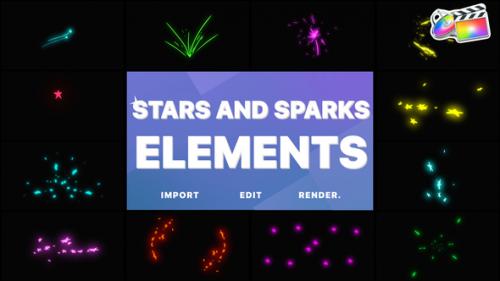 Videohive - Stars and Sparks Pack | FCPX - 33669227 - 33669227