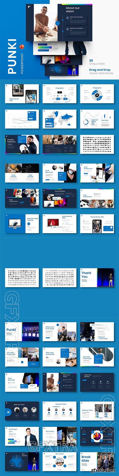 Punki – Business PowerPoint Template NCLDU2P
