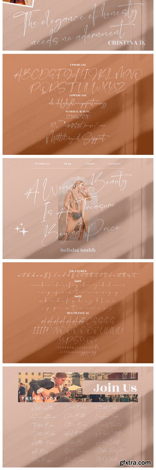 Derlantica Beauty Font Derlantica Beauty Font