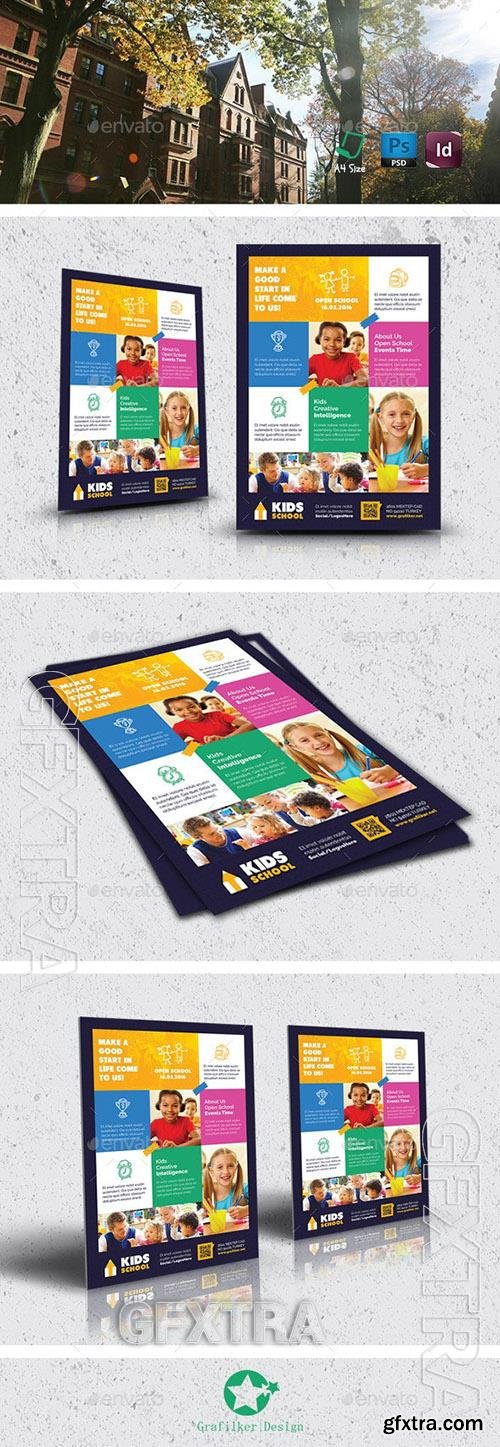 Kids School Flyer Templates 12682007