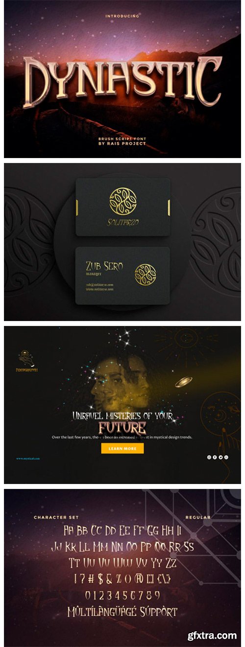 Dynastic Font Dynastic Font