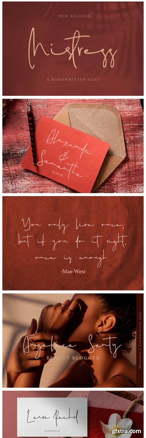 Mistress Font Mistress Font