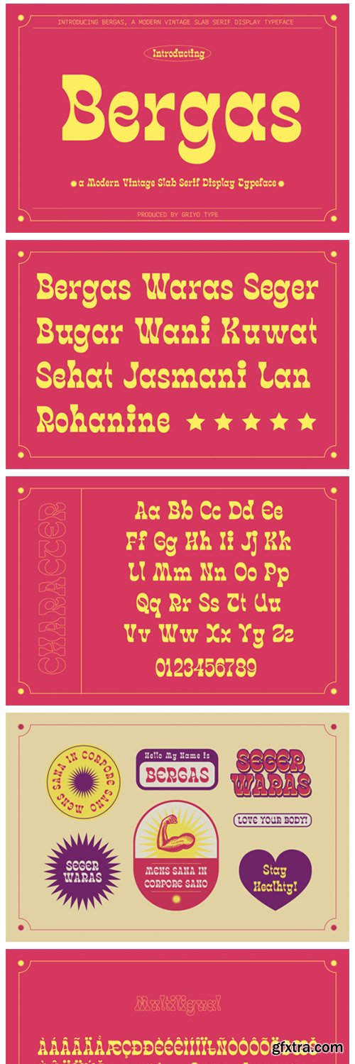 Bergas Font Bergas Font